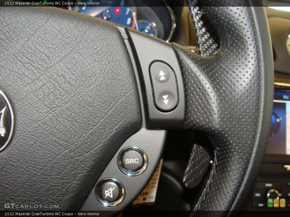 Nero Interior Steering Wheel for the 2012 Maserati GranTurismo MC Coupe #58418793
