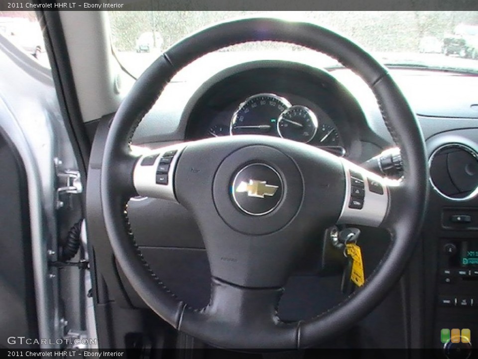 Ebony Interior Steering Wheel for the 2011 Chevrolet HHR LT #58421634