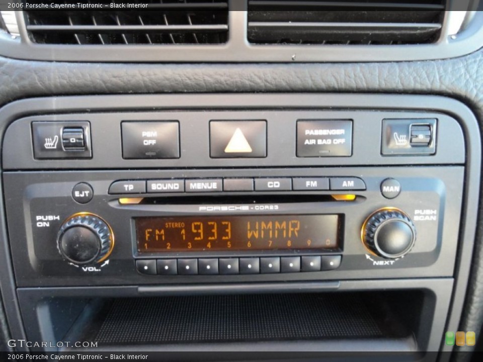 Black Interior Audio System for the 2006 Porsche Cayenne Tiptronic #58423233
