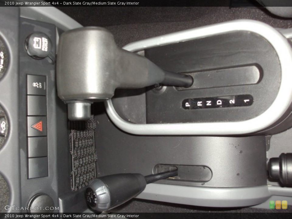 Dark Slate Gray/Medium Slate Gray Interior Transmission for the 2010 Jeep Wrangler Sport 4x4 #58423407