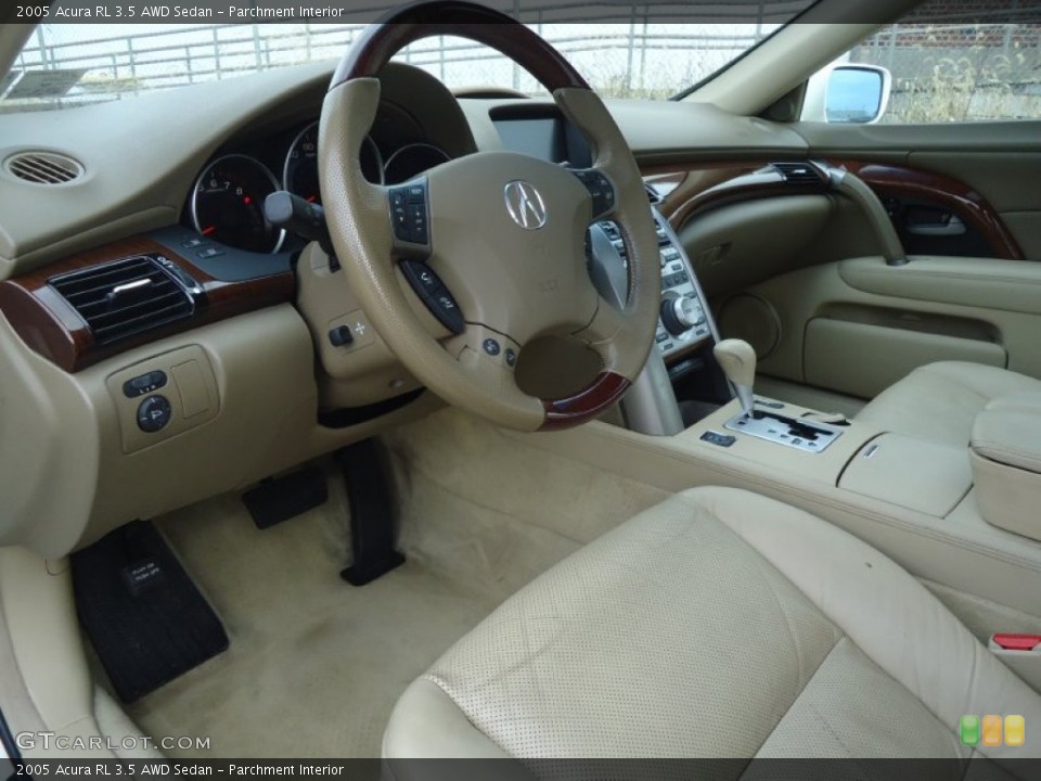 Parchment Interior Photo for the 2005 Acura RL 3.5 AWD Sedan #58424739