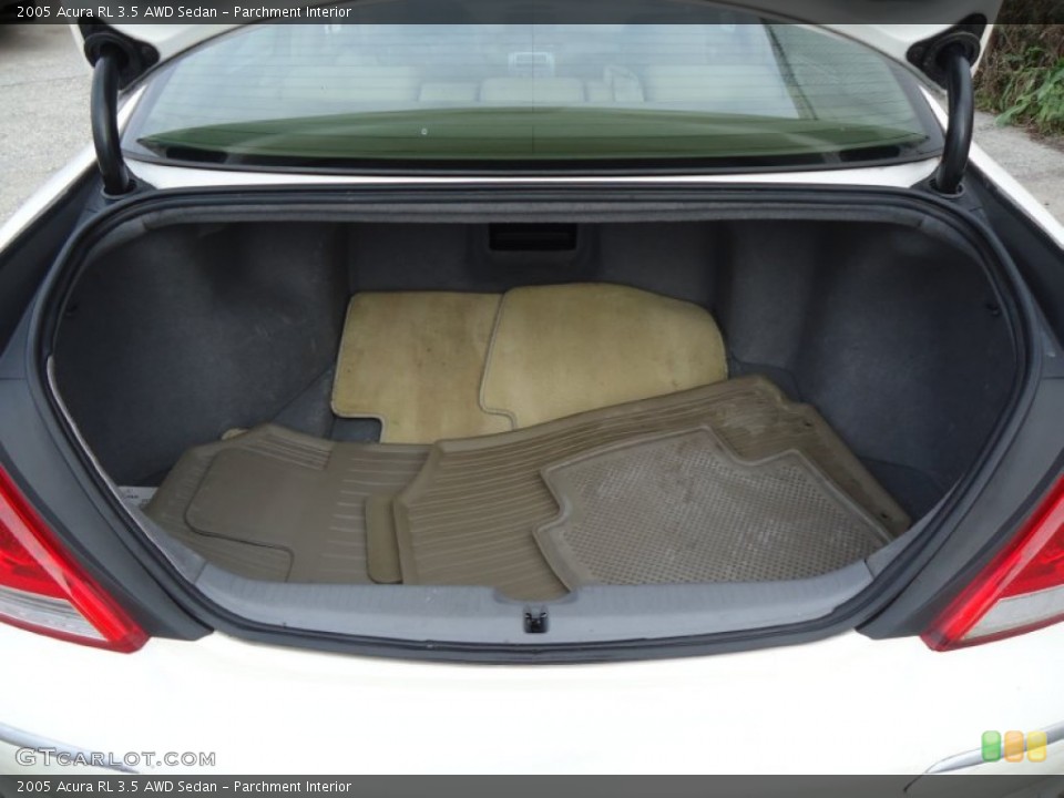Parchment Interior Trunk for the 2005 Acura RL 3.5 AWD Sedan #58424877