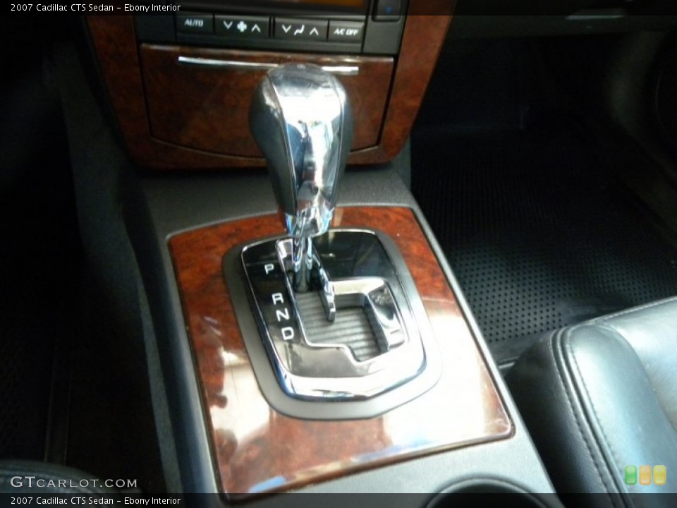 Ebony Interior Transmission for the 2007 Cadillac CTS Sedan #58425227