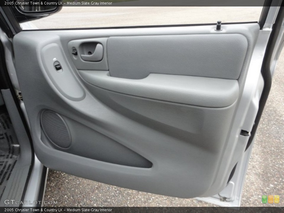 Medium Slate Gray Interior Door Panel for the 2005 Chrysler Town & Country LX #58431840