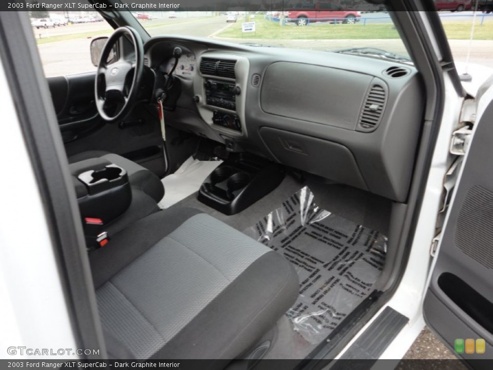 Dark Graphite Interior Photo for the 2003 Ford Ranger XLT SuperCab #58432396