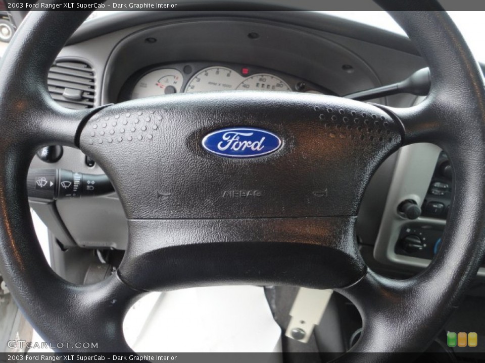 Dark Graphite Interior Steering Wheel for the 2003 Ford Ranger XLT SuperCab #58432434
