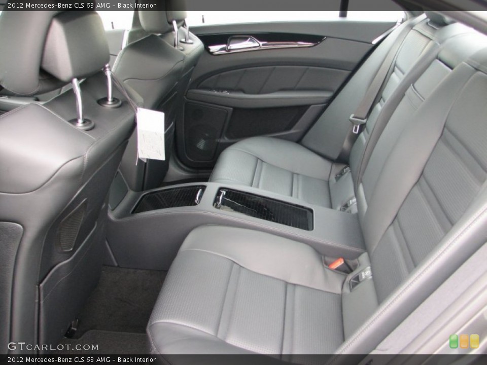 Black Interior Photo for the 2012 Mercedes-Benz CLS 63 AMG #58432615