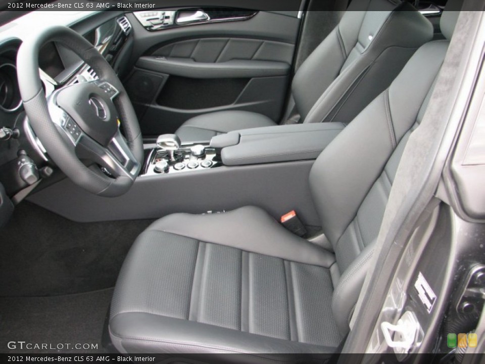 Black Interior Photo for the 2012 Mercedes-Benz CLS 63 AMG #58432644