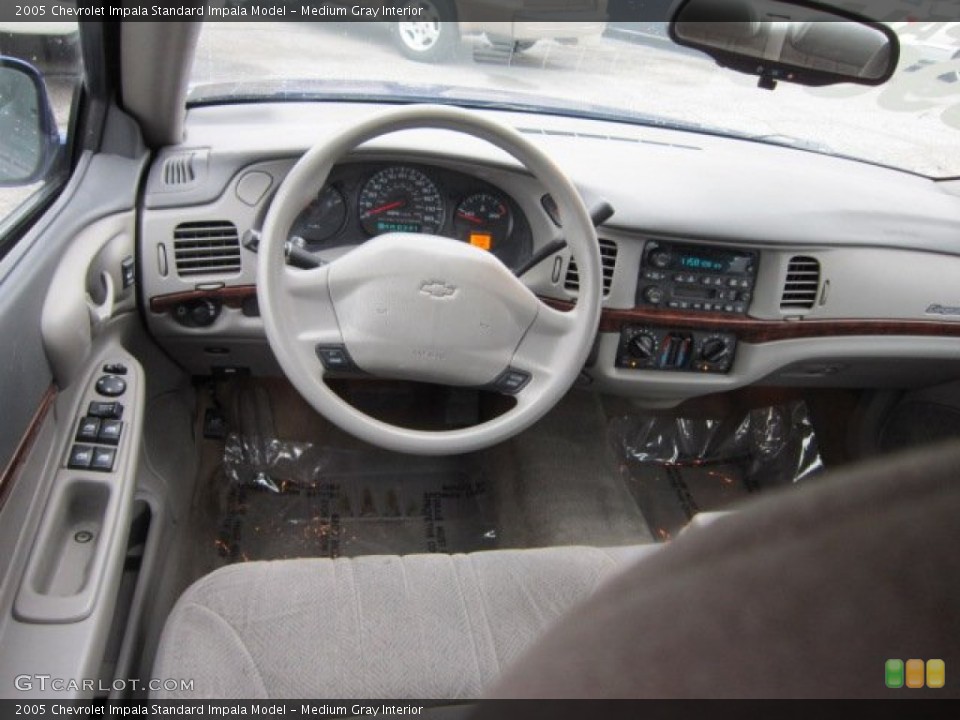 Medium Gray Interior Dashboard for the 2005 Chevrolet Impala  #58434042