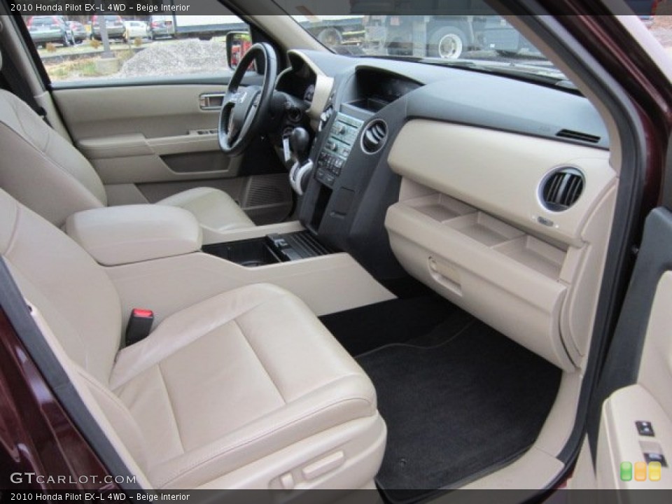 Beige Interior Photo for the 2010 Honda Pilot EX-L 4WD #58434294