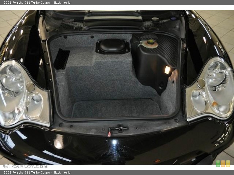 Black Interior Trunk for the 2001 Porsche 911 Turbo Coupe #58438287