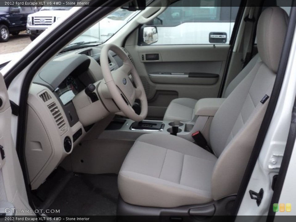 Stone Interior Photo for the 2012 Ford Escape XLT V6 4WD #58438617