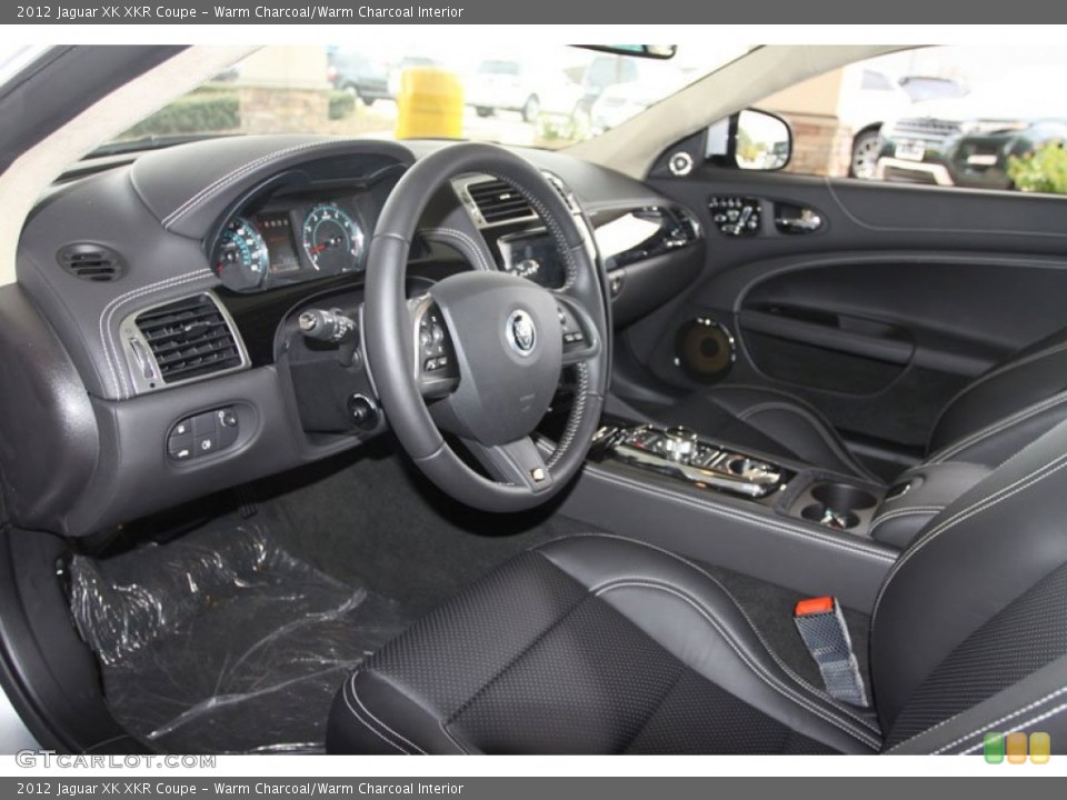 Warm Charcoal/Warm Charcoal Interior Photo for the 2012 Jaguar XK XKR Coupe #58438875
