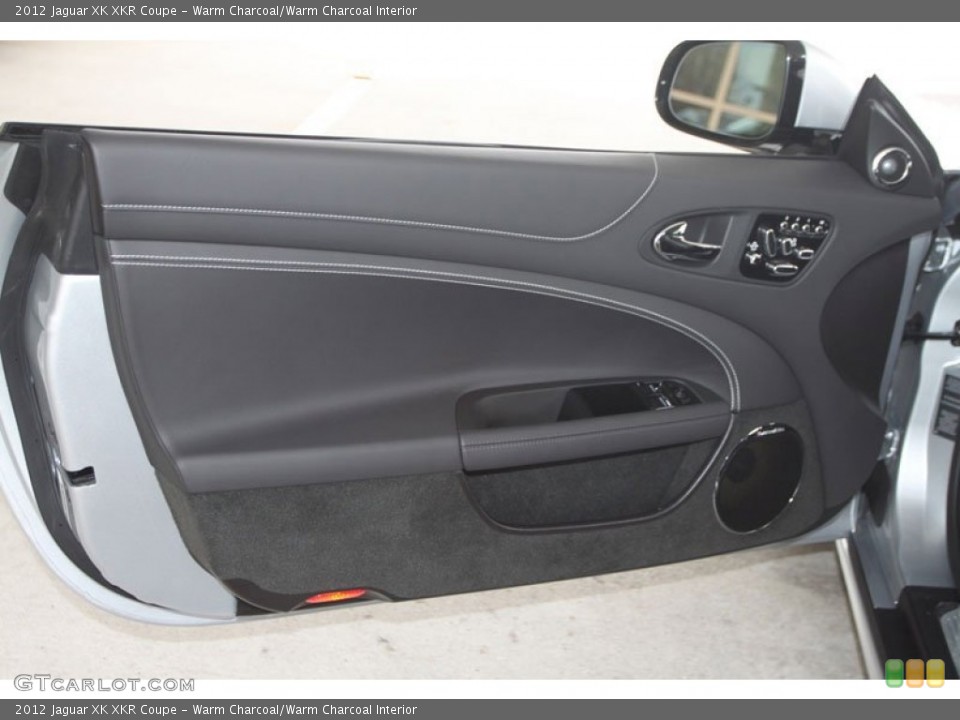 Warm Charcoal/Warm Charcoal Interior Door Panel for the 2012 Jaguar XK XKR Coupe #58438935