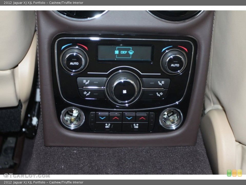 Cashew/Truffle Interior Controls for the 2012 Jaguar XJ XJL Portfolio #58439142