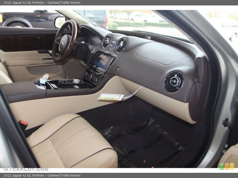 Cashew/Truffle Interior Dashboard for the 2012 Jaguar XJ XJL Portfolio #58439164