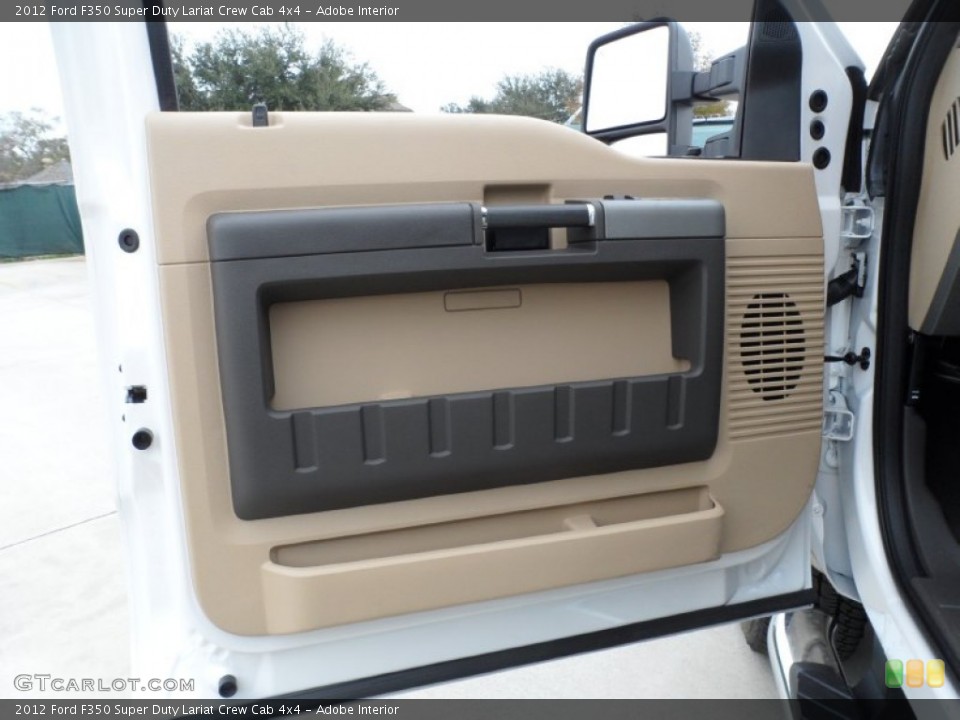 Adobe Interior Door Panel for the 2012 Ford F350 Super Duty Lariat Crew Cab 4x4 #58443423