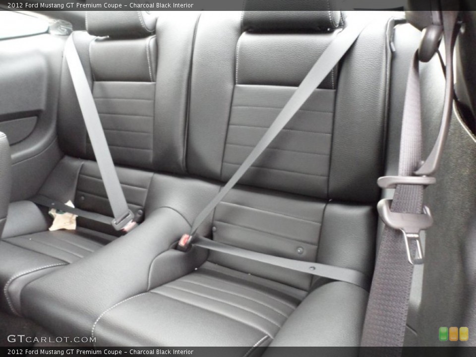 Charcoal Black Interior Photo for the 2012 Ford Mustang GT Premium Coupe #58444017