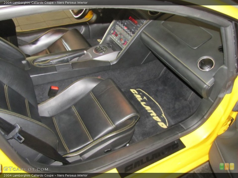 Nero Perseus Interior Photo for the 2004 Lamborghini Gallardo Coupe #58444629