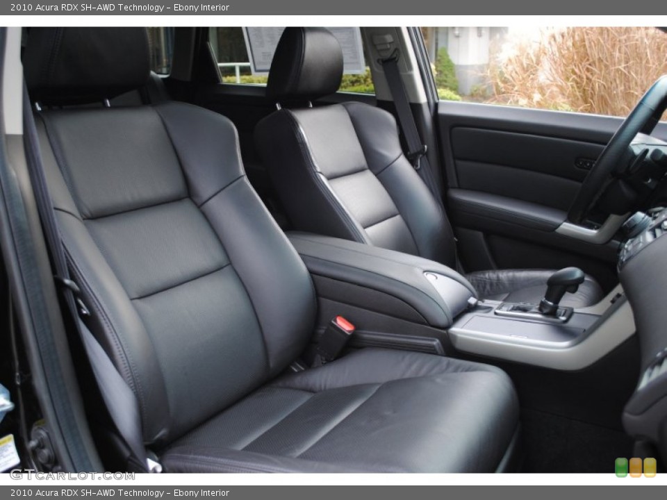 Ebony Interior Photo for the 2010 Acura RDX SH-AWD Technology #58448471
