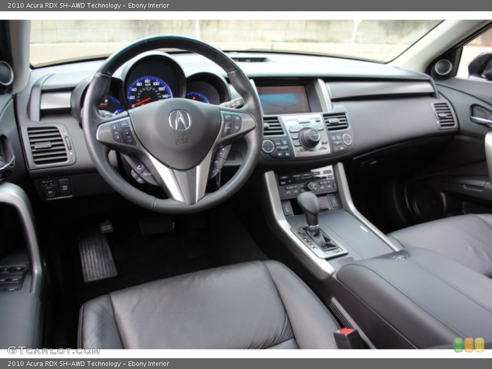 Ebony Interior Dashboard for the 2010 Acura RDX SH-AWD Technology #58448531