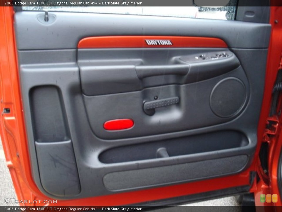 Dark Slate Gray Interior Door Panel for the 2005 Dodge Ram 1500 SLT Daytona Regular Cab 4x4 #58448988
