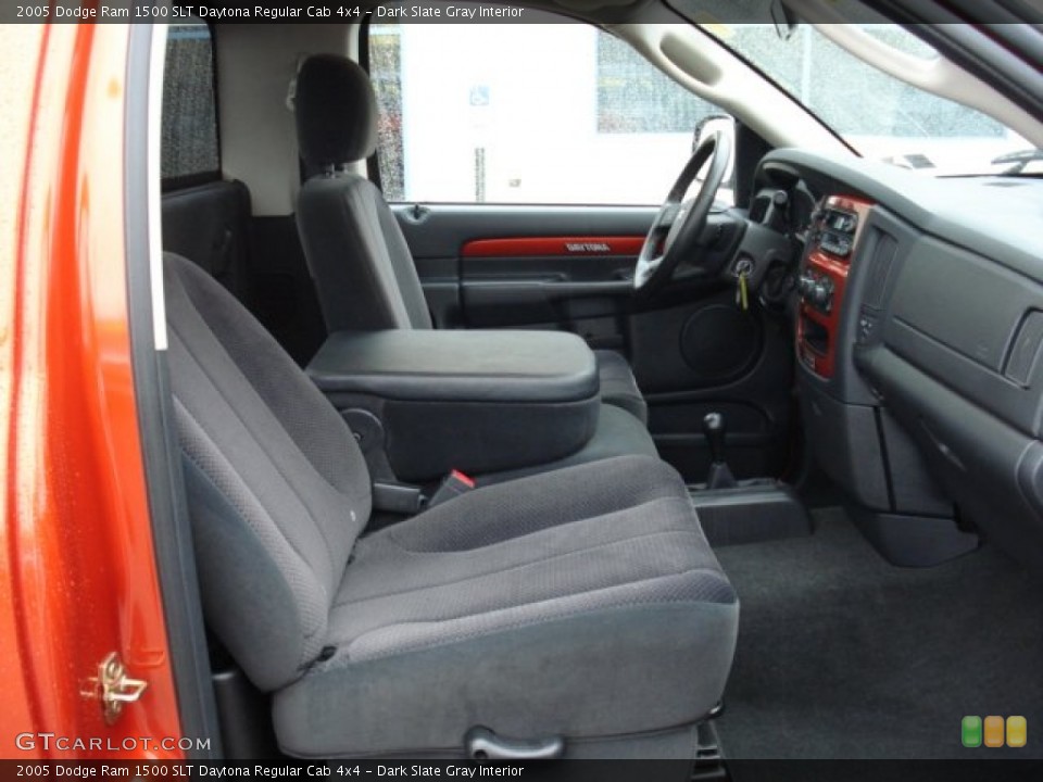Dark Slate Gray Interior Photo for the 2005 Dodge Ram 1500 SLT Daytona Regular Cab 4x4 #58448999