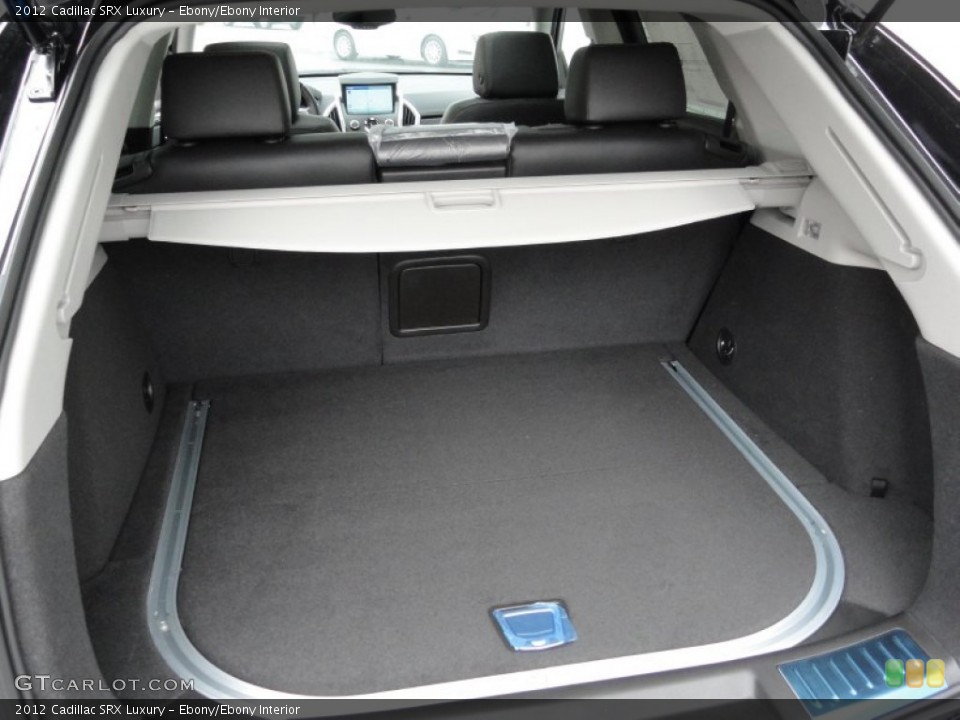 Ebony/Ebony Interior Trunk for the 2012 Cadillac SRX Luxury #58450027