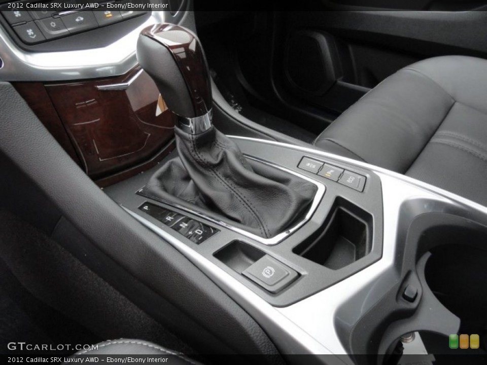 Ebony/Ebony Interior Transmission for the 2012 Cadillac SRX Luxury AWD #58450508