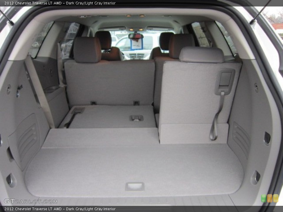Dark Gray/Light Gray Interior Trunk for the 2012 Chevrolet Traverse LT AWD #58450686