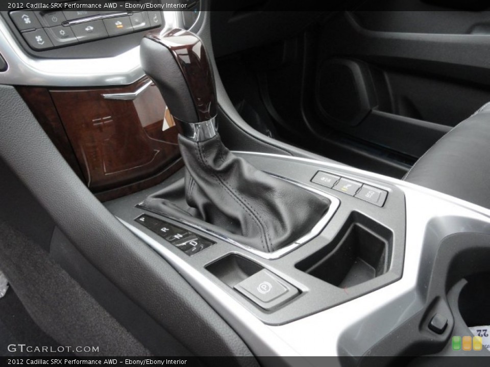 Ebony/Ebony Interior Transmission for the 2012 Cadillac SRX Performance AWD #58450705