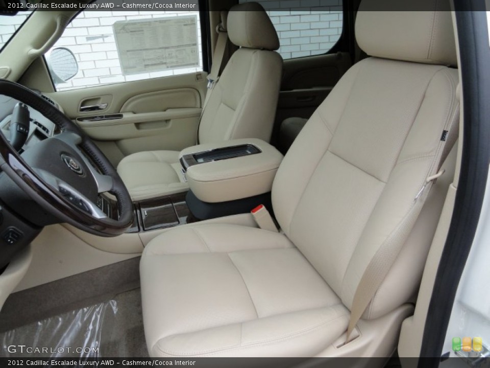 Cashmere/Cocoa Interior Photo for the 2012 Cadillac Escalade Luxury AWD #58450820