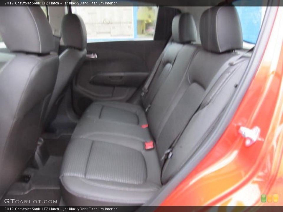 Jet Black/Dark Titanium Interior Photo for the 2012 Chevrolet Sonic LTZ Hatch #58451897