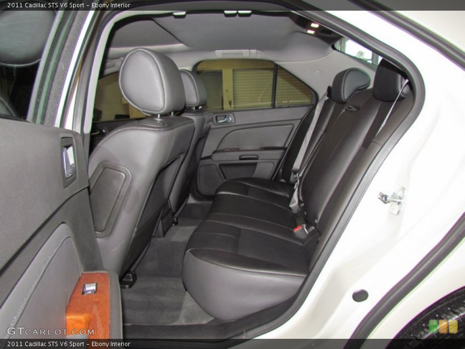 Ebony Interior Photo for the 2011 Cadillac STS V6 Sport #58455557