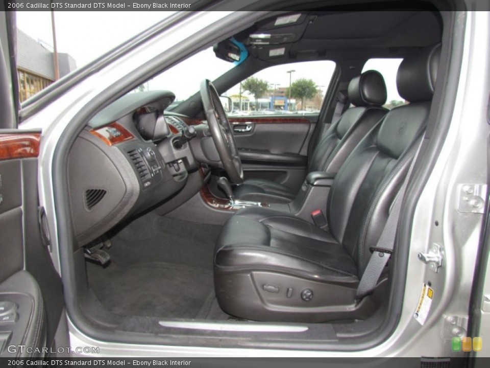 Ebony Black Interior Photo for the 2006 Cadillac DTS  #58455728