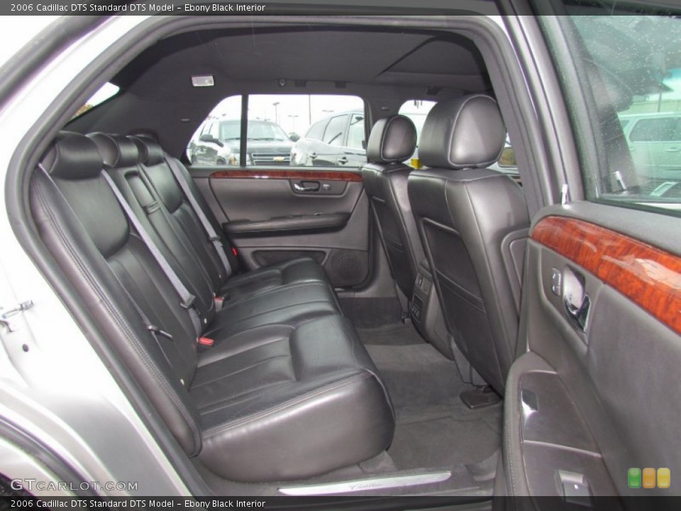 Ebony Black Interior Photo for the 2006 Cadillac DTS  #58455746