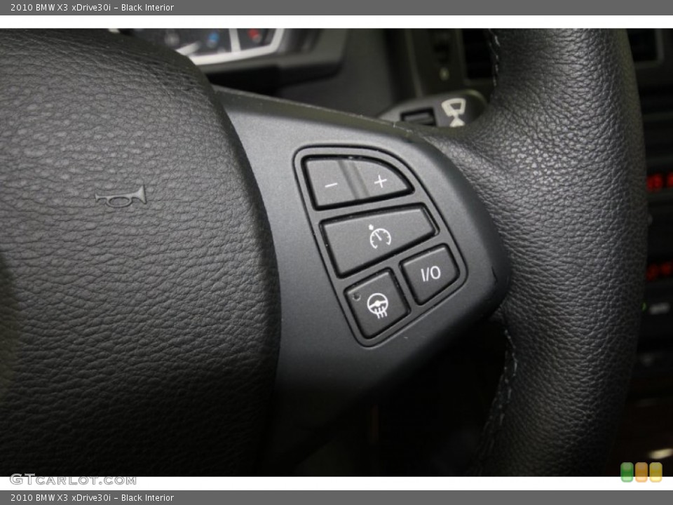 Black Interior Controls for the 2010 BMW X3 xDrive30i #58458348