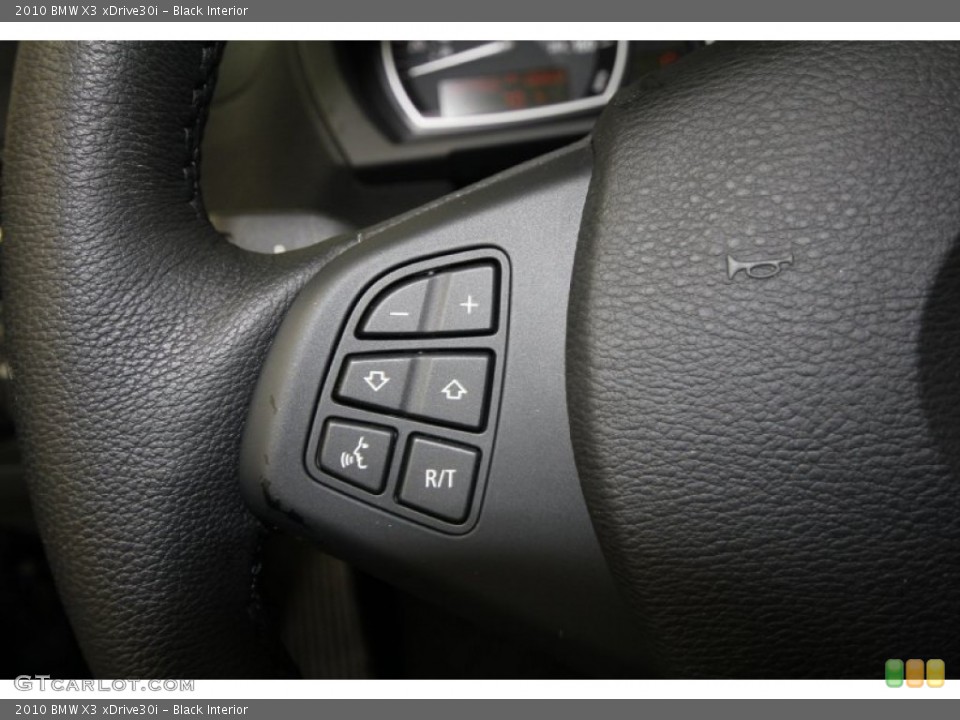 Black Interior Controls for the 2010 BMW X3 xDrive30i #58458359