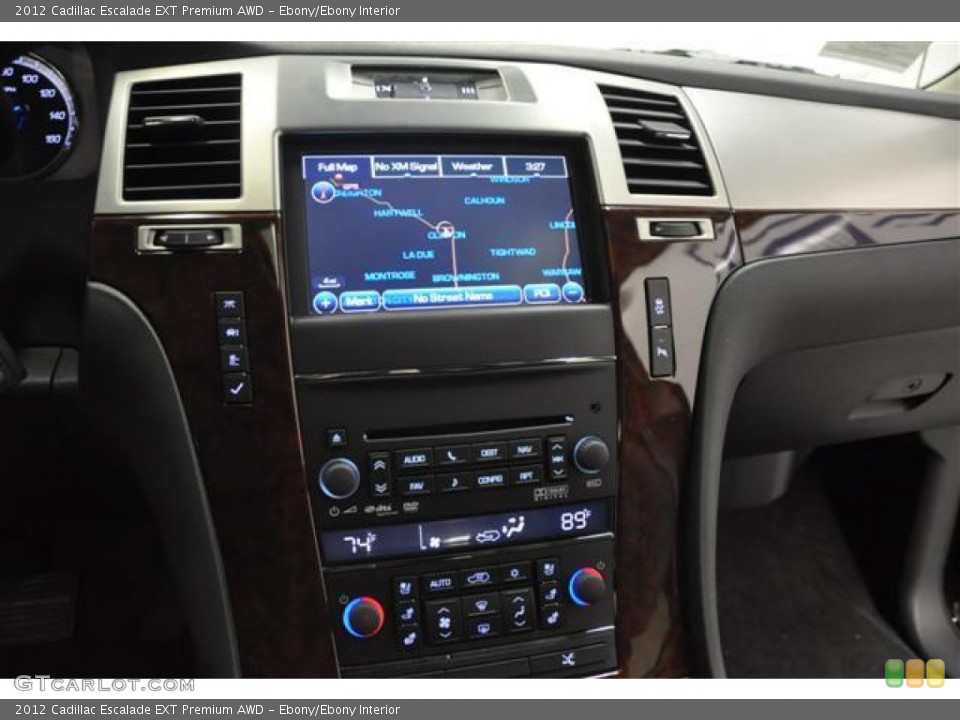 Ebony/Ebony Interior Navigation for the 2012 Cadillac Escalade EXT Premium AWD #58461539
