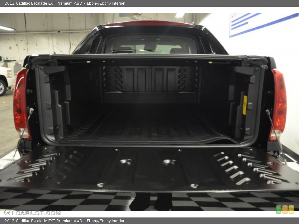 Ebony/Ebony Interior Trunk for the 2012 Cadillac Escalade EXT Premium AWD #58461734