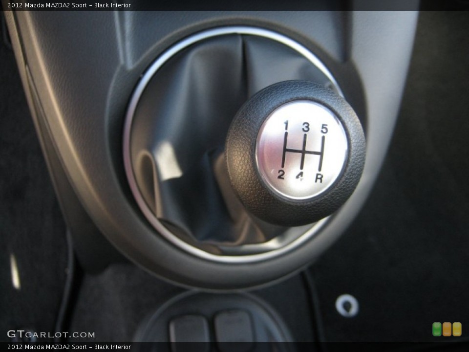 Black Interior Transmission for the 2012 Mazda MAZDA2 Sport #58465029