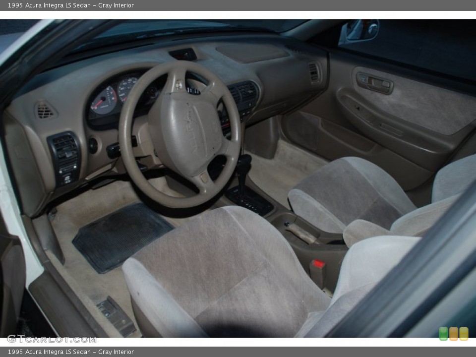 Gray Interior Prime Interior for the 1995 Acura Integra LS Sedan #58470744