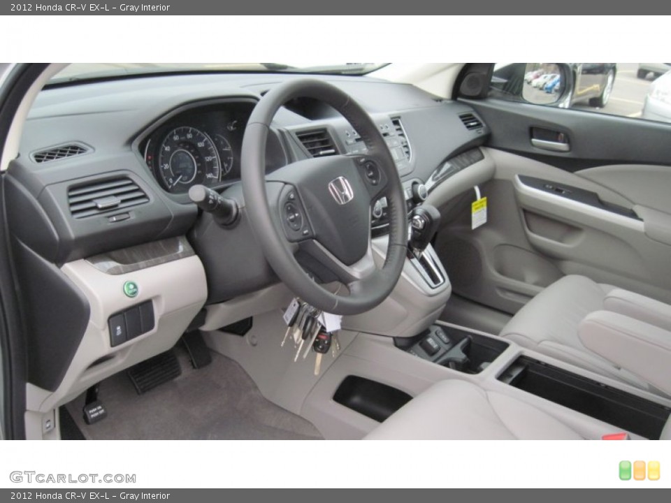 Gray Interior Photo for the 2012 Honda CR-V EX-L #58471343