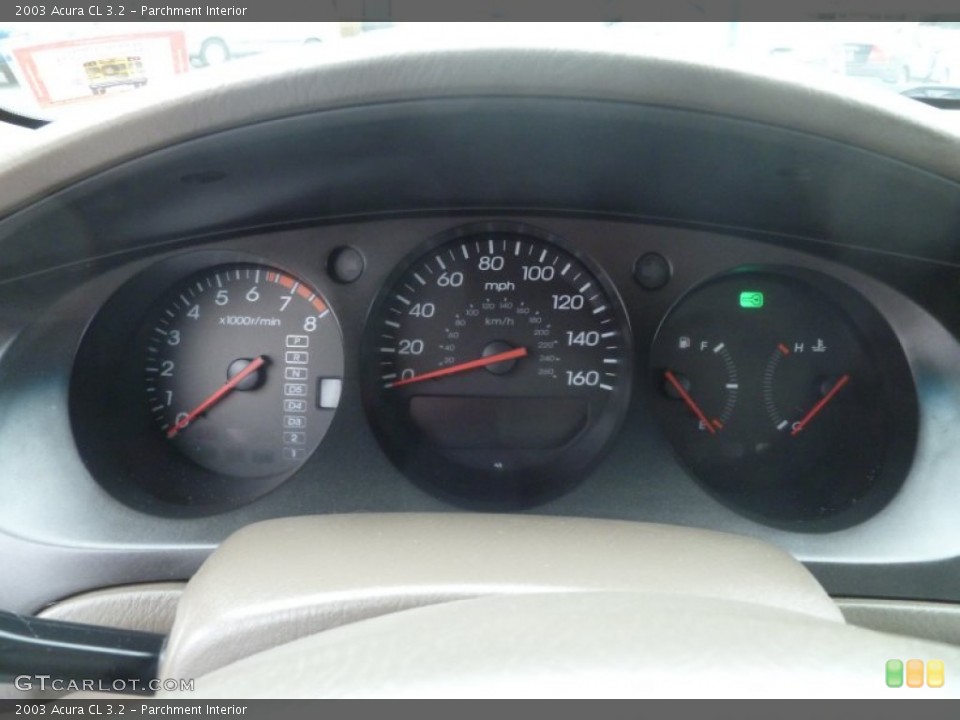 Parchment Interior Gauges for the 2003 Acura CL 3.2 #58474788