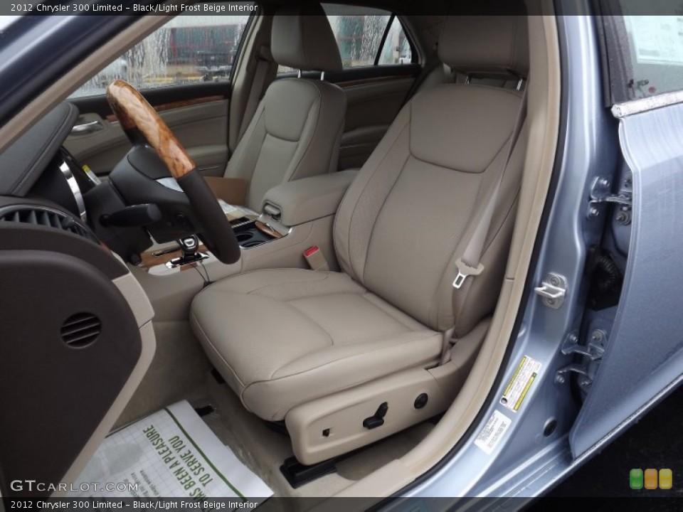 Black/Light Frost Beige Interior Photo for the 2012 Chrysler 300 Limited #58475498