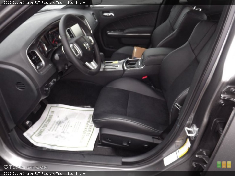Black Interior Photo for the 2012 Dodge Charger R/T Road and Track #58475993