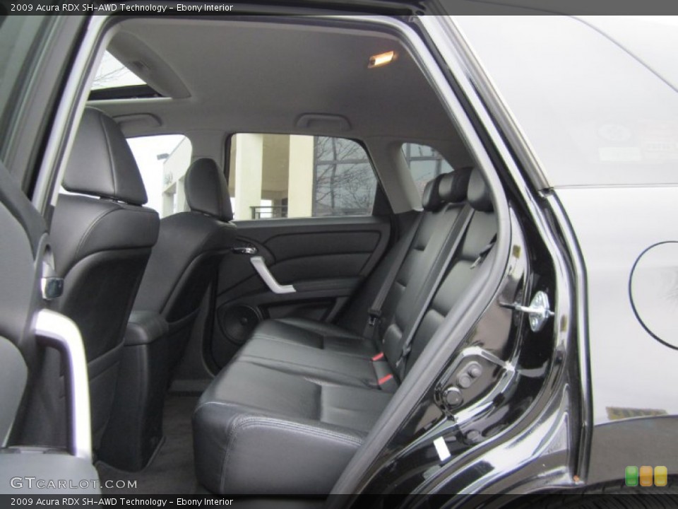 Ebony Interior Photo for the 2009 Acura RDX SH-AWD Technology #58480896