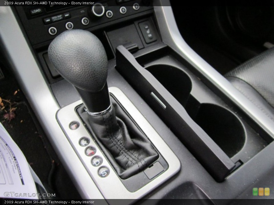 Ebony Interior Transmission for the 2009 Acura RDX SH-AWD Technology #58480956