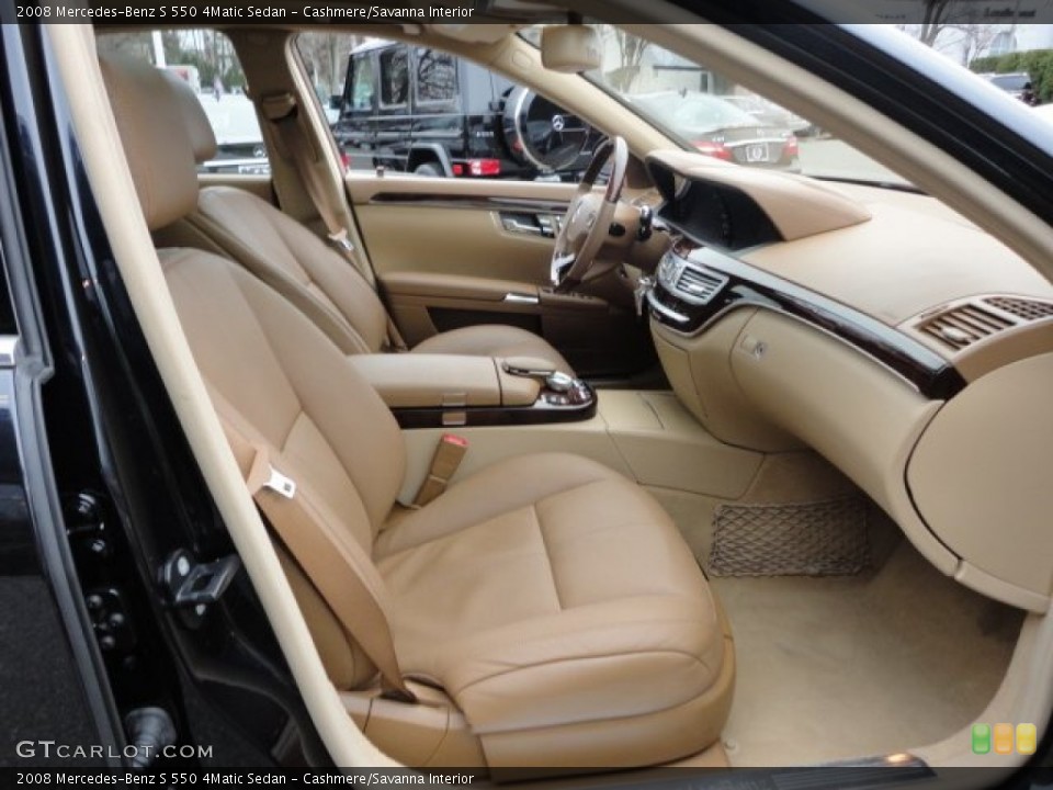 Cashmere/Savanna Interior Photo for the 2008 Mercedes-Benz S 550 4Matic Sedan #58484007