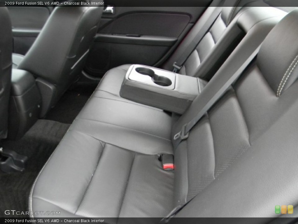 Charcoal Black Interior Photo for the 2009 Ford Fusion SEL V6 AWD #58484358